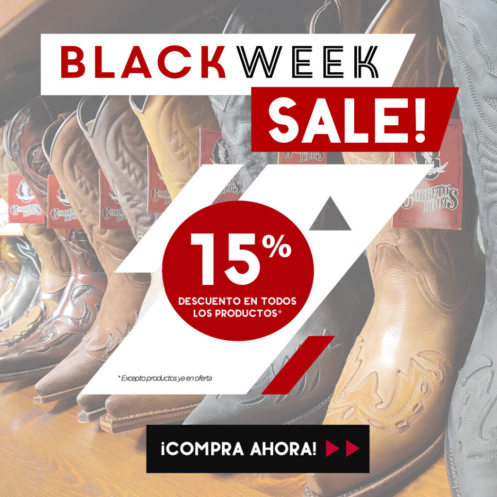 Corbeto's Boots Black Week Sale 2021